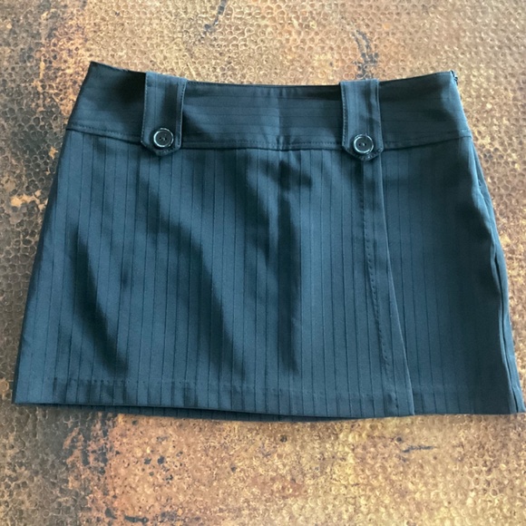 Ally B Skirt and Jacket Combo Suit. Black Pinstripe. Size 9 - Picture 11 of 14